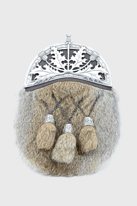 Wild Rabbit & Thistle Sporran