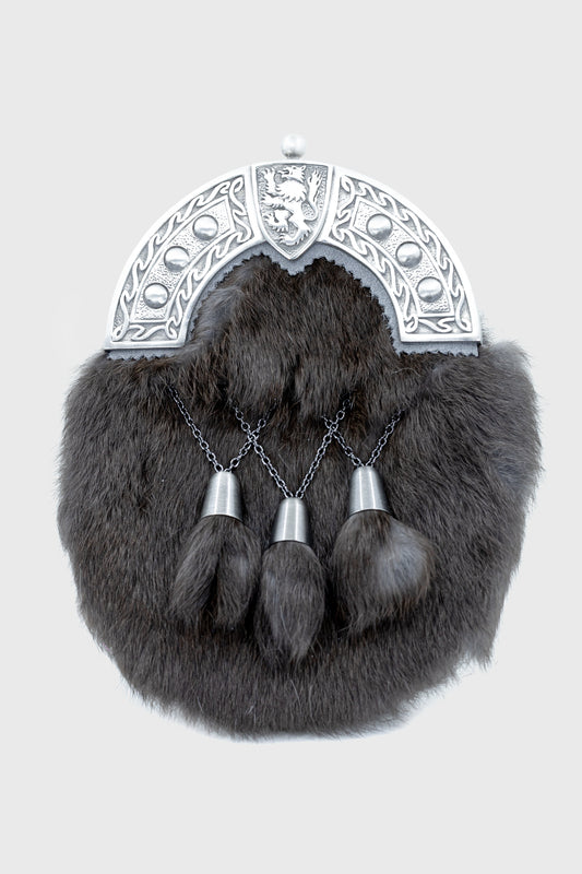 Smokey Rabbit & Lion Sporran