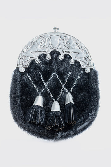 *Ex-Hire* Black Dress Sporran