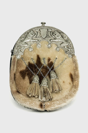 *Ex-Hire* Light Grey Dress Sporran