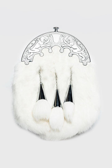 *Ex-Hire* White Rabbit Dress Sporran
