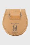 Tan Leather and Grey Sporran