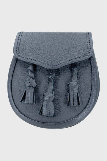 Black Leather Sporran