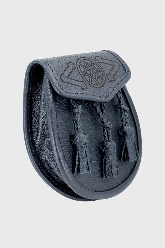 Black Leather Sporran