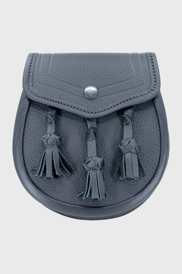 Black Leather Sporran
