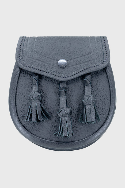 Black Leather Sporran