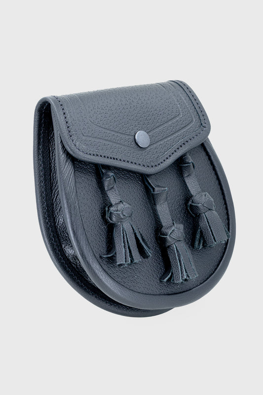 Black Leather Sporran