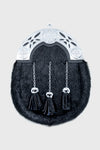 Black Seal Skin Celtic Dress Sporran