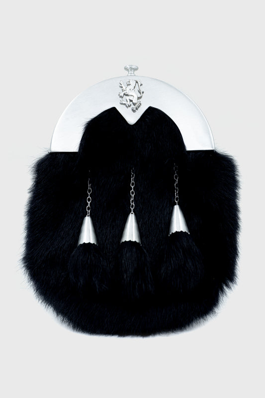 Pride Black Rabbit Dress Sporran