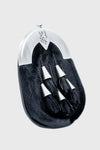 Pride Black Seal Skin Antique Dress Sporran