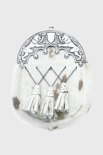 Pride Grey Seal Skin Dress Sporran