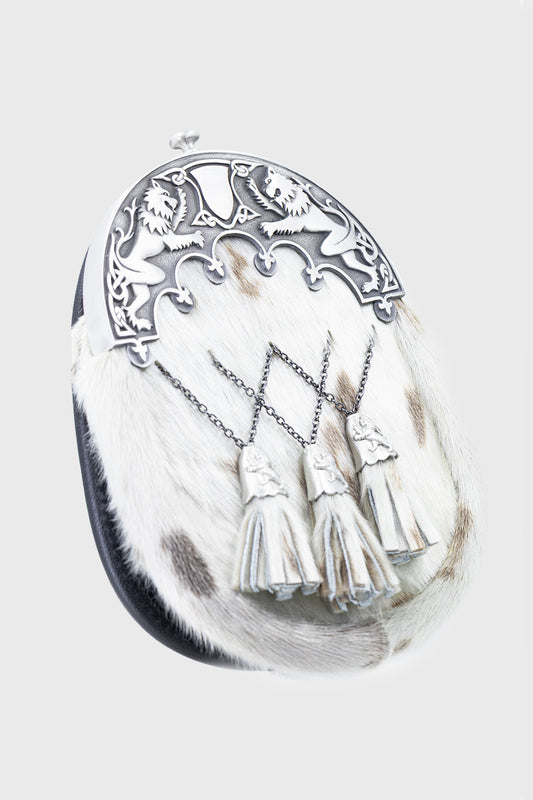 Pride Grey Seal Skin Dress Sporran