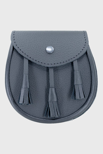 Black Leather Sporting Day Sporran