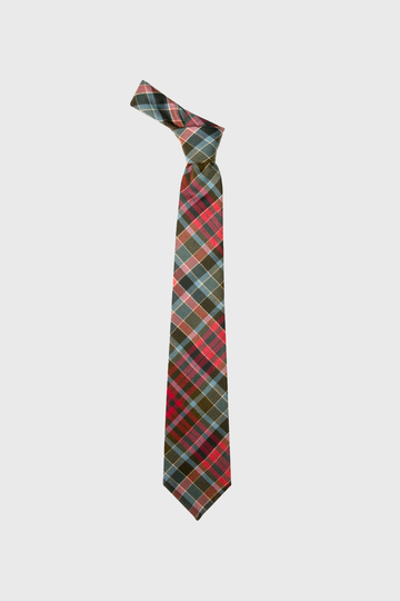 Gordon Red Weathered Tartan Tie