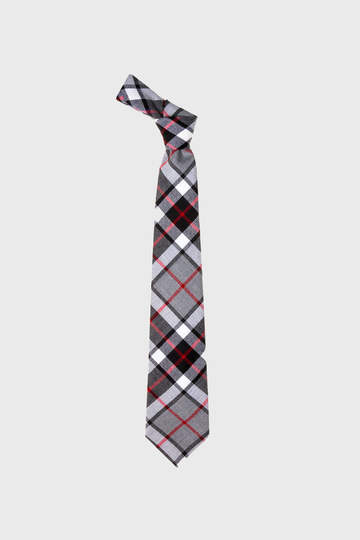 Thompson Grey Tartan Tie