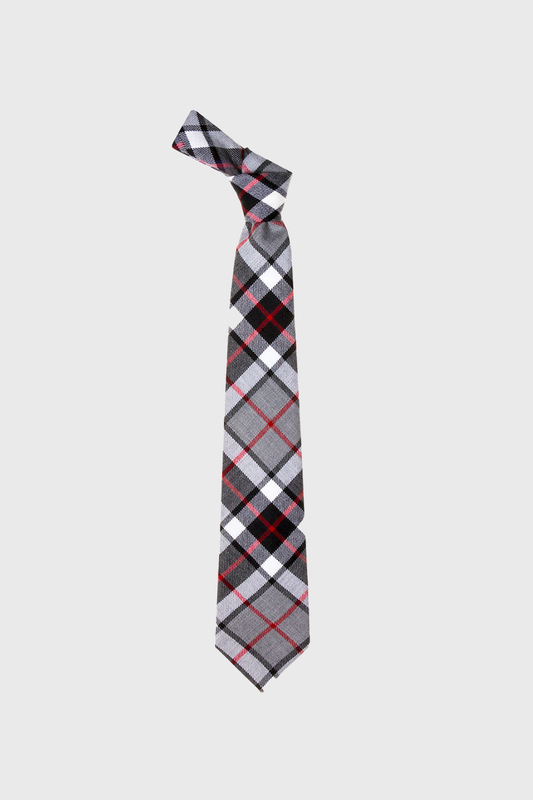 Thompson Grey Tartan Tie