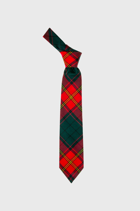Ulster Irish Red Tartan Tie