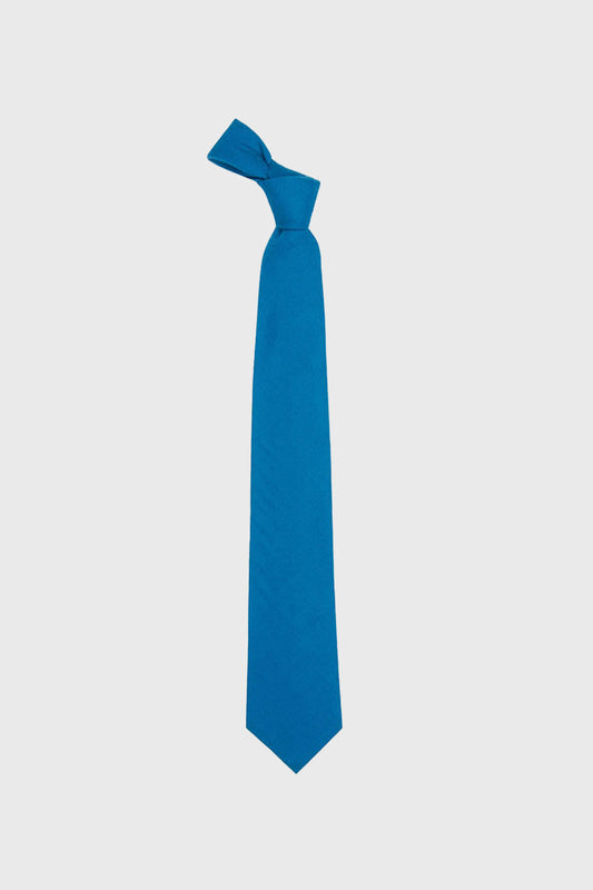 Ancient Blue Wool Tie