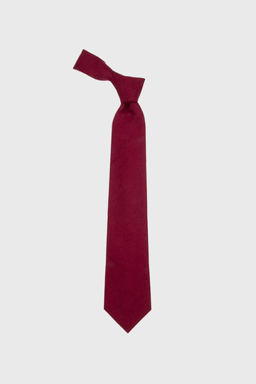 Maroon Wool Tie