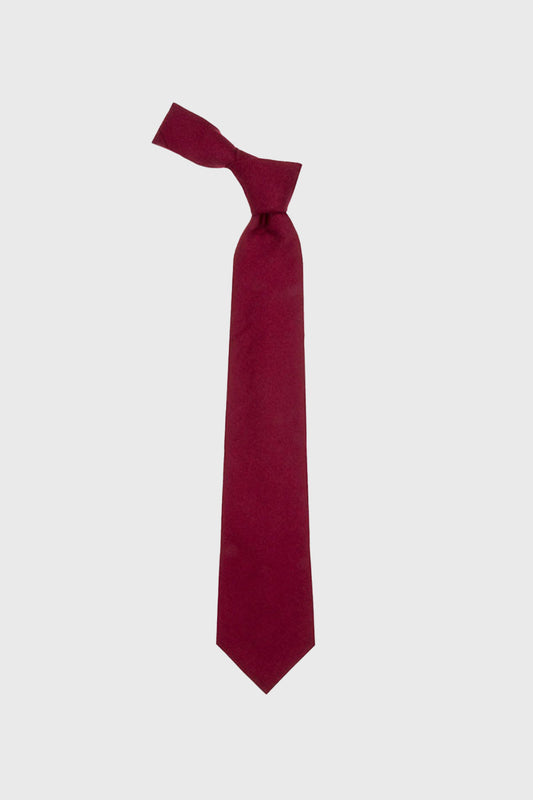 Maroon Wool Tie