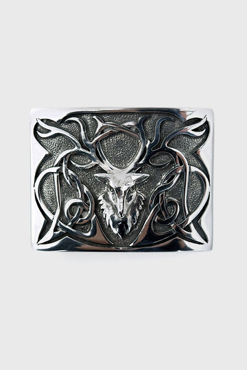 Art Nouveau Stag Belt Buckle