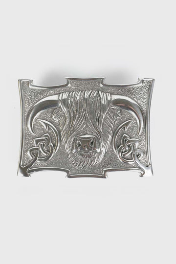 Highland Coo Belt Buckle