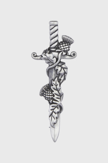 Wild Thistles Kilt Pin - Matt