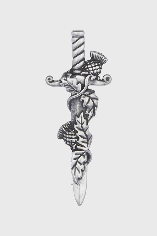 Wild Thistles Kilt Pin - Matt