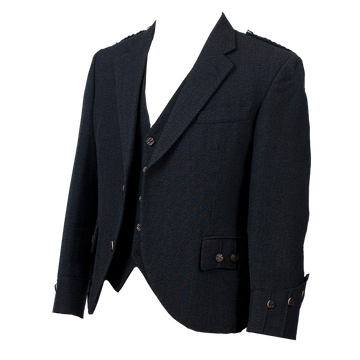 Charcoal Argyll Tweed
