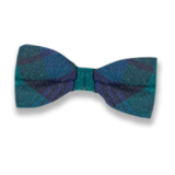 Black Watch Modern Tartan Wool Bow Tie