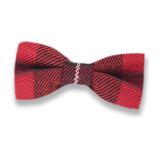 Pride of Wales Tartan Wool Bow Tie