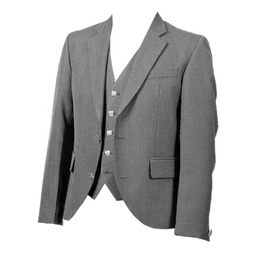 Light Grey Contemporary Tweed