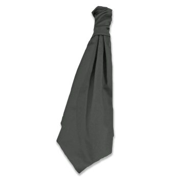 Charcoal Silk Cravat