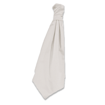 Ivory Silk Cravat