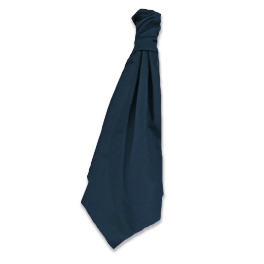 Navy Silk Cravat