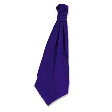 Purple Silk Cravat