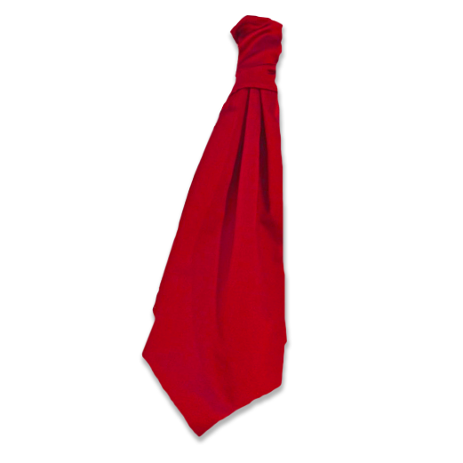 Red Silk Cravat