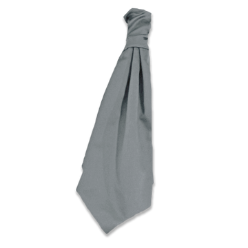 Silver Silk Cravat