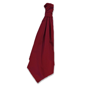 Wine Silk Cravat