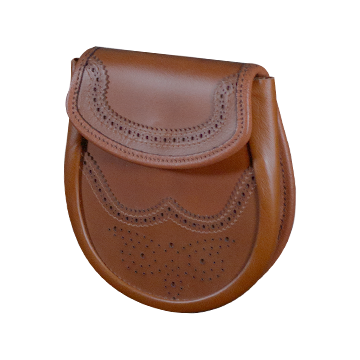 Brown Leather Day Sporran
