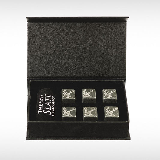 Stag Engraved Whisky Stones