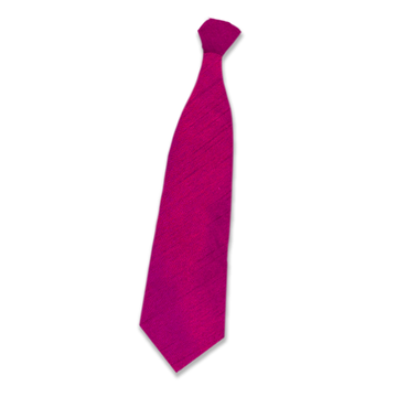 Fuchsia Silk Tie