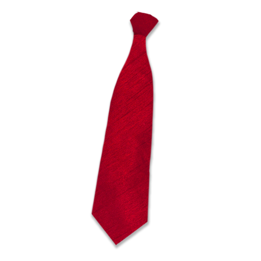 Red Silk Tie