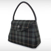 Tartan Bucket bag with Leather detail - Hunting Pride (Zara)