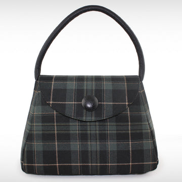 Tartan Bucket bag with Leather detail - Hunting Pride (Zara)