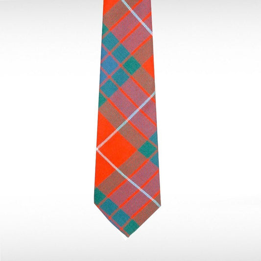 Fraser Red Ancient Tartan Tie