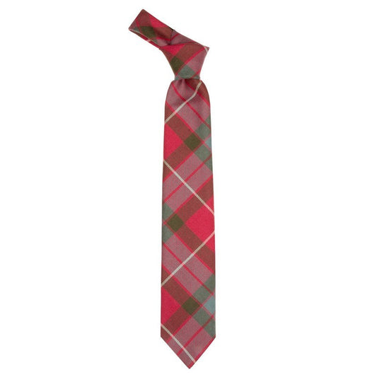 Fraser Red Weathered Tartan Tie