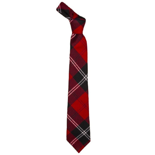 Ramsay Red Modern Tartan Tie