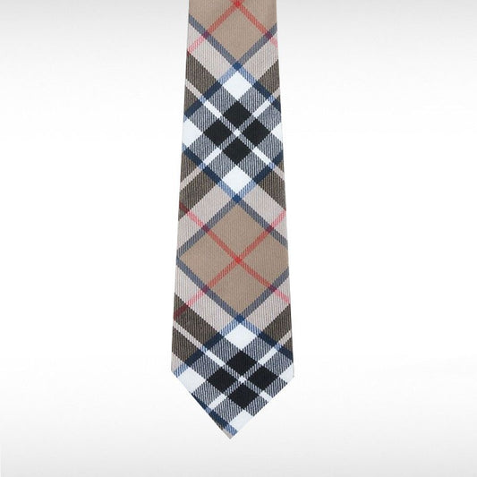 Thomson Camel Modern Tartan Tie