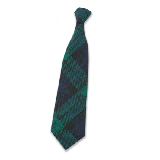 Black Watch Modern Tartan Wool Tie